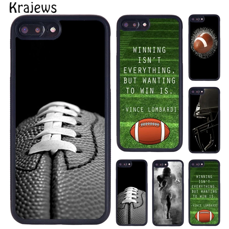 Чехол для телефона с изображением американского футбольного мяча краеведов