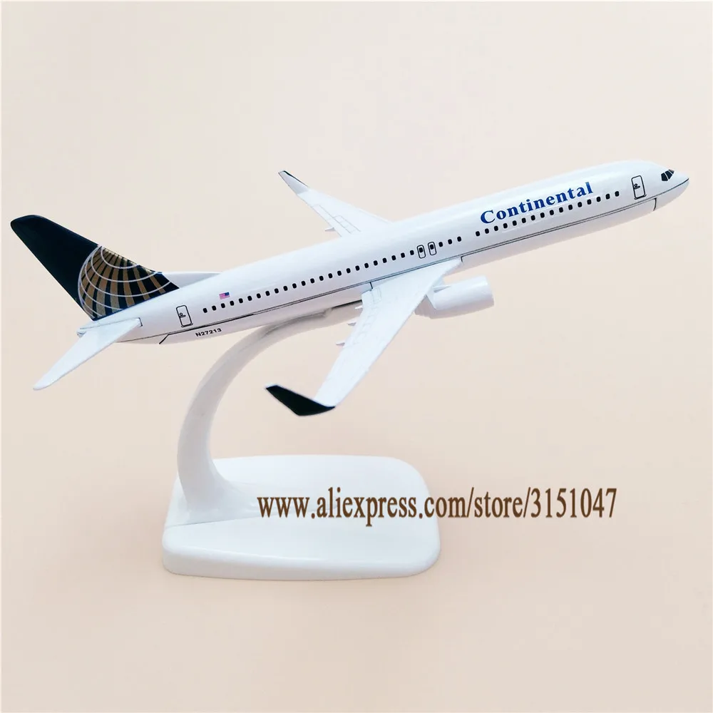 16 см американские авиакомпании Continental Airlines Боинг 737 модель модели самолета из