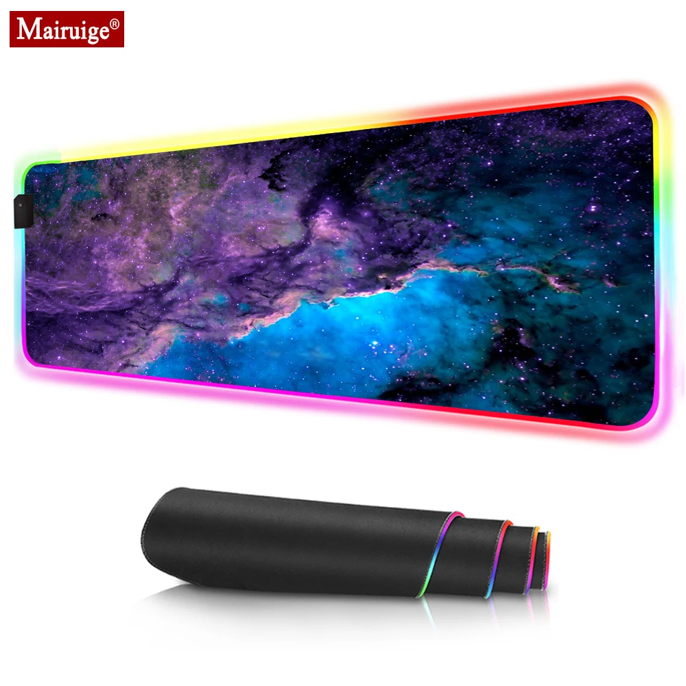 

Mousepad RGB Universe Fog Space Starfield Nebula Large Mouse Pad Gaming Computer Mat Best Game Custom, Counter Strike Karambit