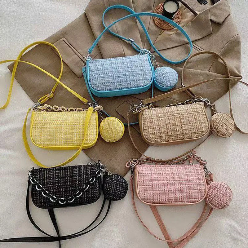 Сумка-кроссбоди женская из двух частей с отделением для монет | Багаж и сумки