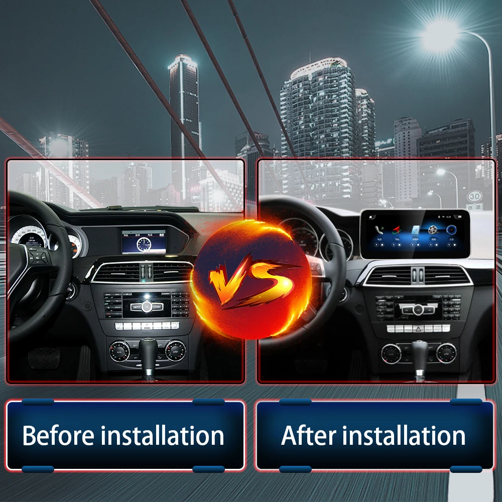 저렴한 Nunoo 안드로이드 10 무선 Carplay 차량용 비디오 멀티미디어 플레이어 메르세데스 벤츠 E 클래스 W212 E200 E260 2014 2010 2012 2013 2015