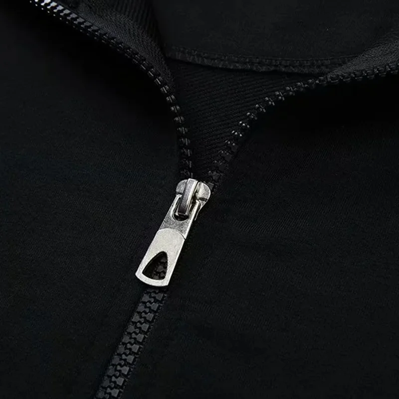 Мужская и Женская толстовка на молнии с воротником стойкой логотипом заказ