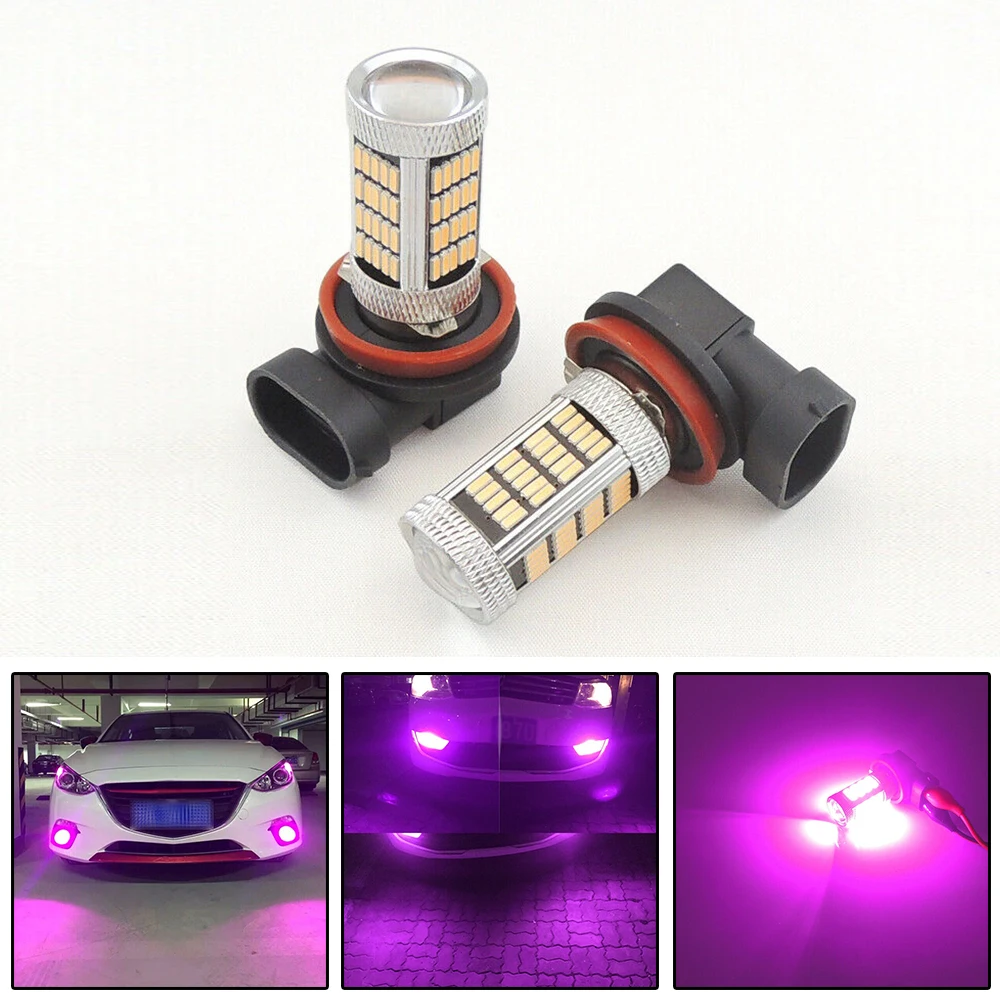 

Pickup Fog Light Driving Lamp 92-SMD LED Bulbs Parts Accessories Durable 2pcs