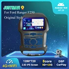 Автомагнитола 9 дюймов, Android 10,0, мультимедийный видеоплеер для Ford Ranger F250 2011-2015, GPS, Serero Carplay, оригинальный стиль
