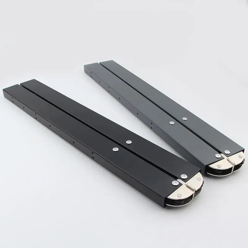 

Concealed Folding Table Hardware Stainless Steel/iron Double Stroke Storage Retractable Hidden Rod Hinge Connector LK