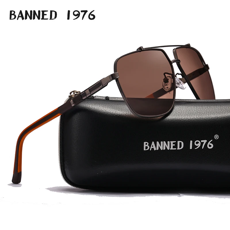 Aluminum Magnesium HD Polarized Fashion Sunglasses Women Men Driving Sun Glasses Vintage Oculos De Sol With Original Brand Box big sunglasses for women