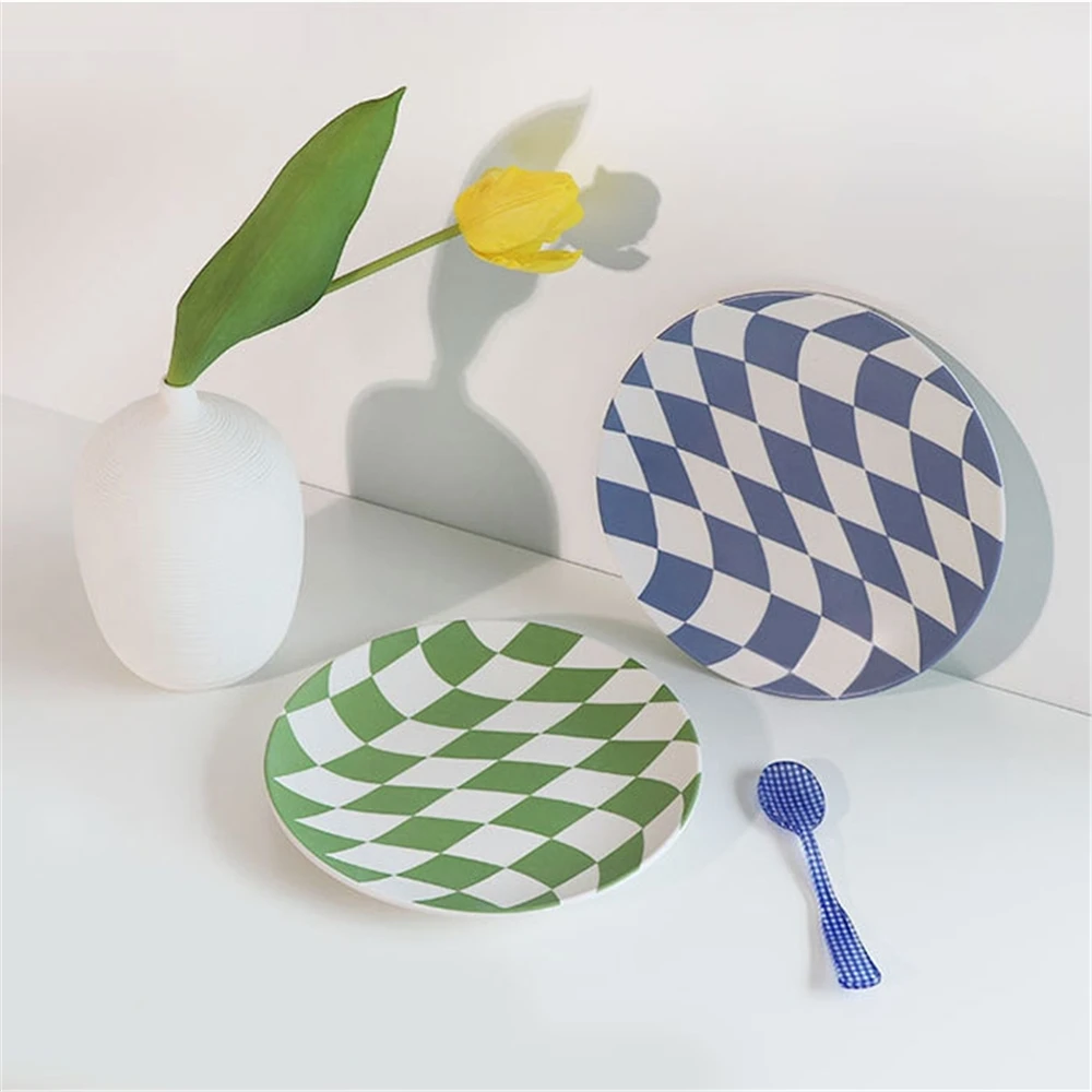 

Скандинавская тарелка из бамбукового волокна для еды, ювелирные изделия, тарелка для фруктов, десертов, ювелирные изделия, серьги, ожерелье,...