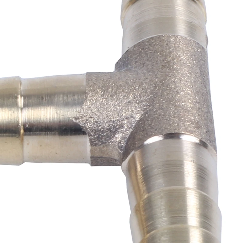 

8mm T Shape Air Gas Fuel Water Gasoline Hose Joiner Pipe Connector