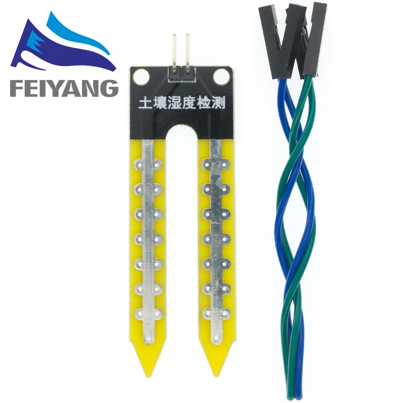 50 шт. умный электронный гигрометр для определения влажности почвы модуль датчика