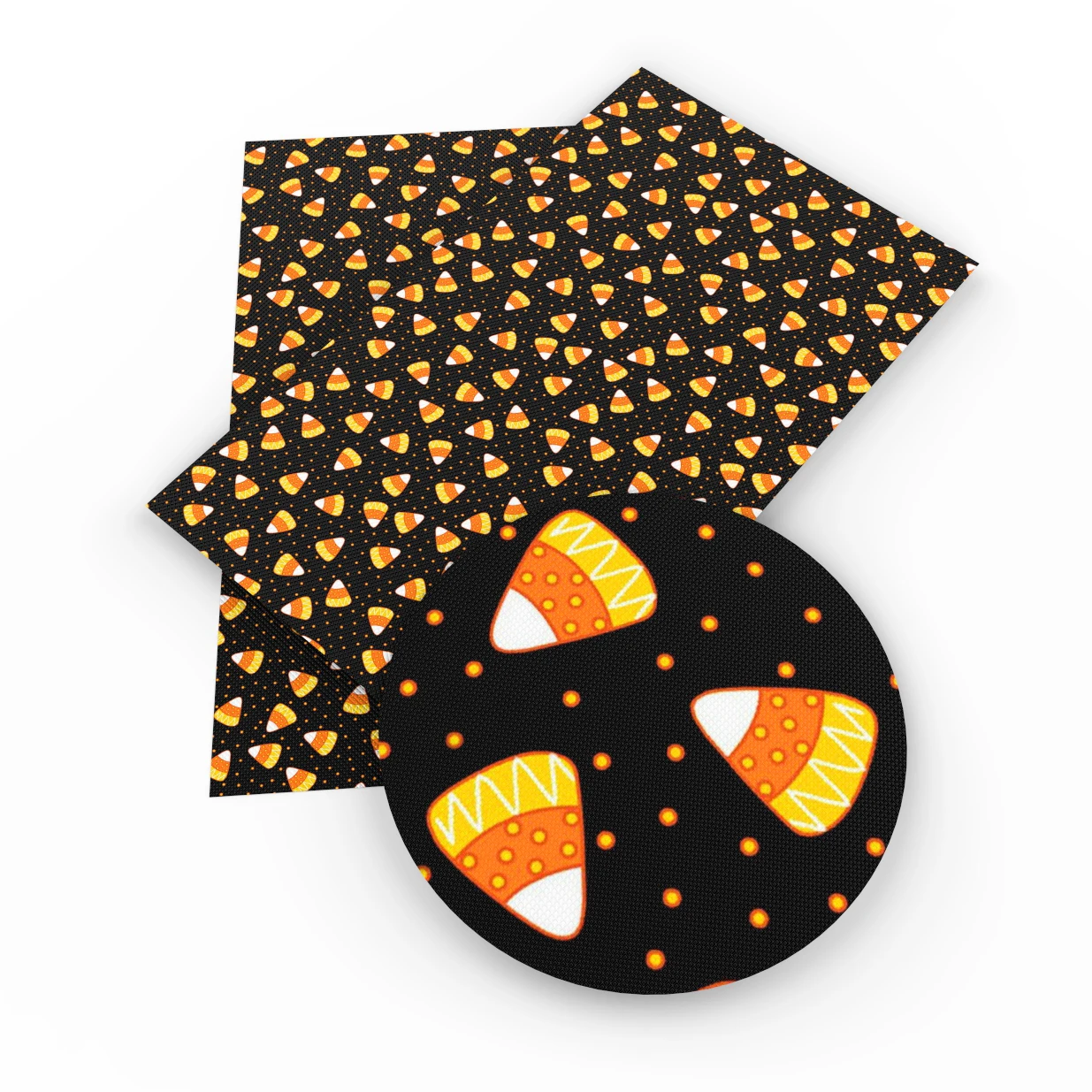 

30*140cm Christmas Tree Santa Faux Artificial Synthetic Leather Fabric DIY Sewing Garment HairBow Bags,1Yc7159