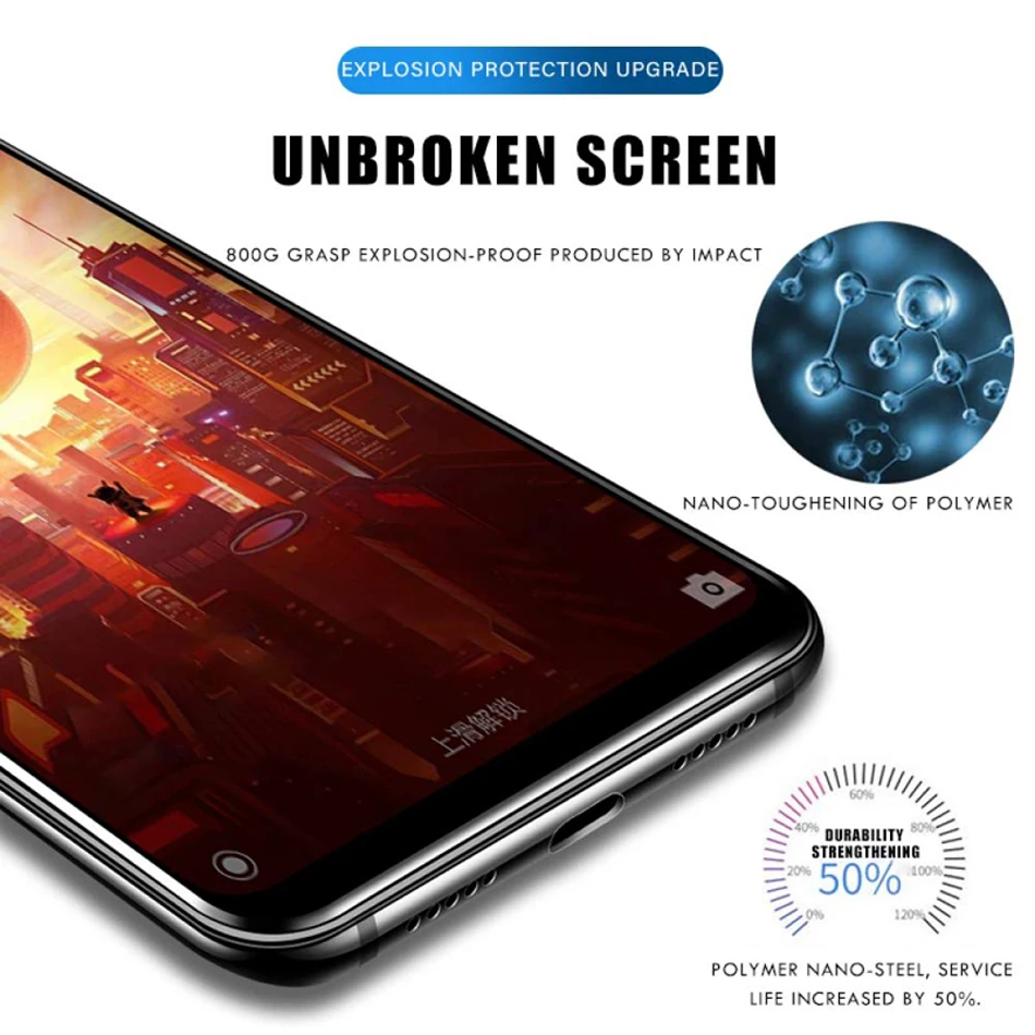 Полное покрытие из закаленного стекла для Xiao mi Red mi Note 7 Pro Note 5 6A 5 Plus для Xiaomi mi A2 Lite mi 8 9 Note 6 Pro защита экрана