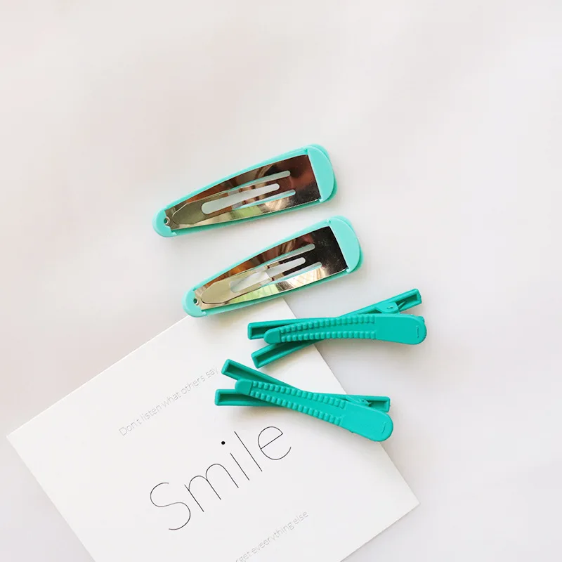 Женская заколка для волос винтажная Геометрическая ярких цветов 4 шт./лот| |