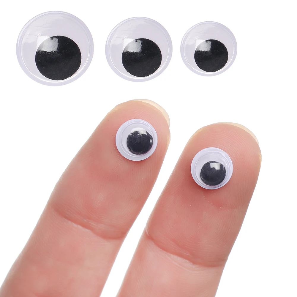 100Pcs/Pack Plastic Doll Eyes DIY Creative gift Puppet Dinosaur Not Self-adhesive Kids Toys Eye Plush Accessories | Игрушки и хобби