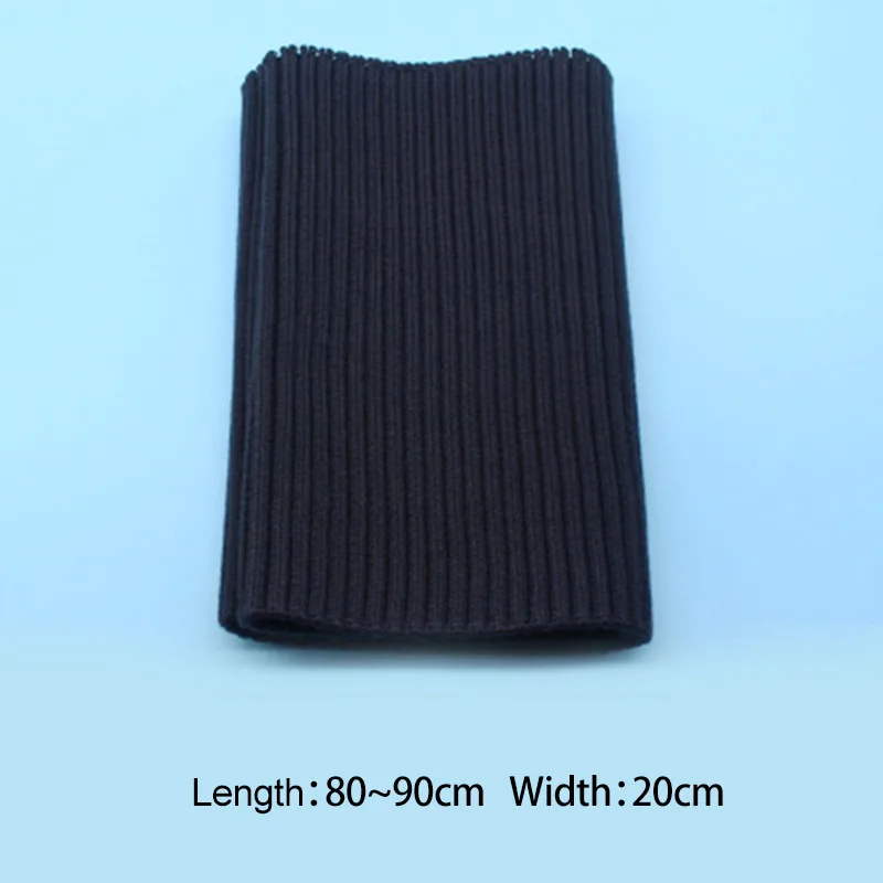 Ребристые аксессуары манжеты ребристая ткань воротник подол трикотажная | Дом и