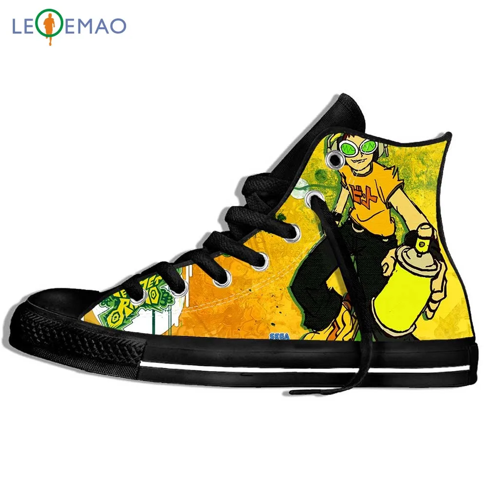 

Creative Design Custom Sneakers Hot Printing Jet Set Radio Unisex Lightweight Trends Comfortable Ultra Light Sports Shoes
