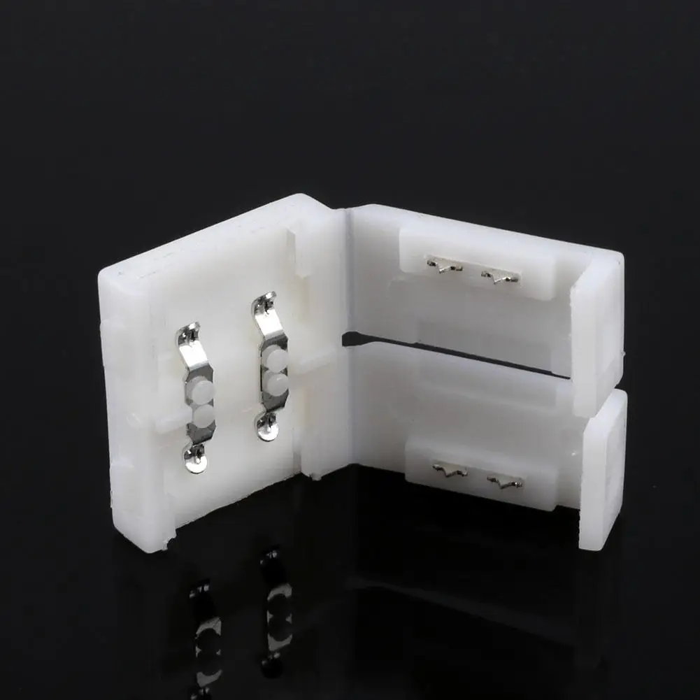 10 шт. разъем 2 Pin RGB светодиодный светильник полоса 3528 5050 FPC Соединительный ing