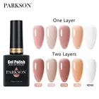 Полупрозрачный Гель-лак для ногтей Parkson, 5 цветов, 12 мл, стойкий нетоксичный розовый хрустальный лак для удаления отмачивания