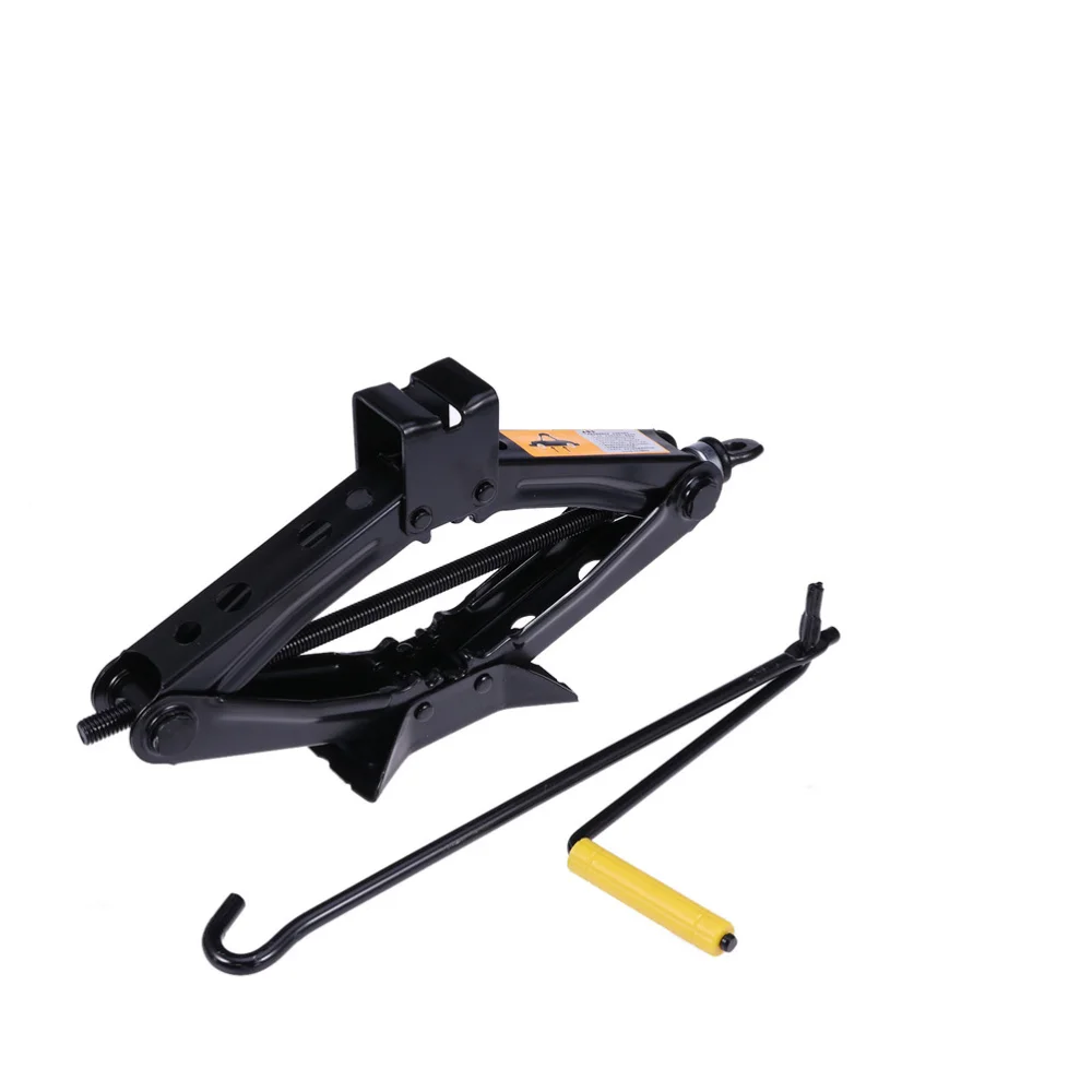 

Heavy Duty Steel Scissor Jack 2 Ton Car Auto Changing Tires Tools (Black)