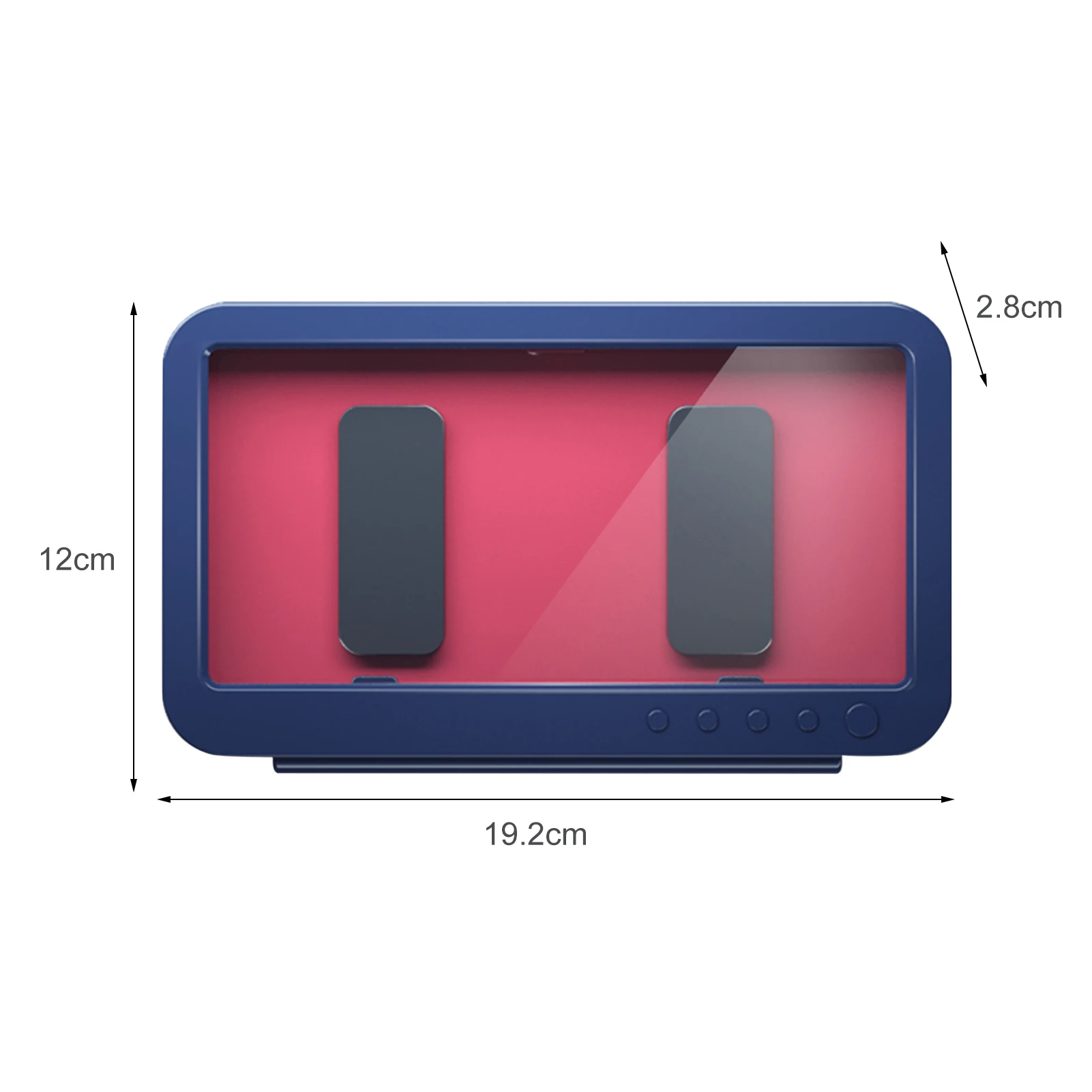 Поворотная полка для ванной комнаты до 7 дюймов держатель Мобильный телефон