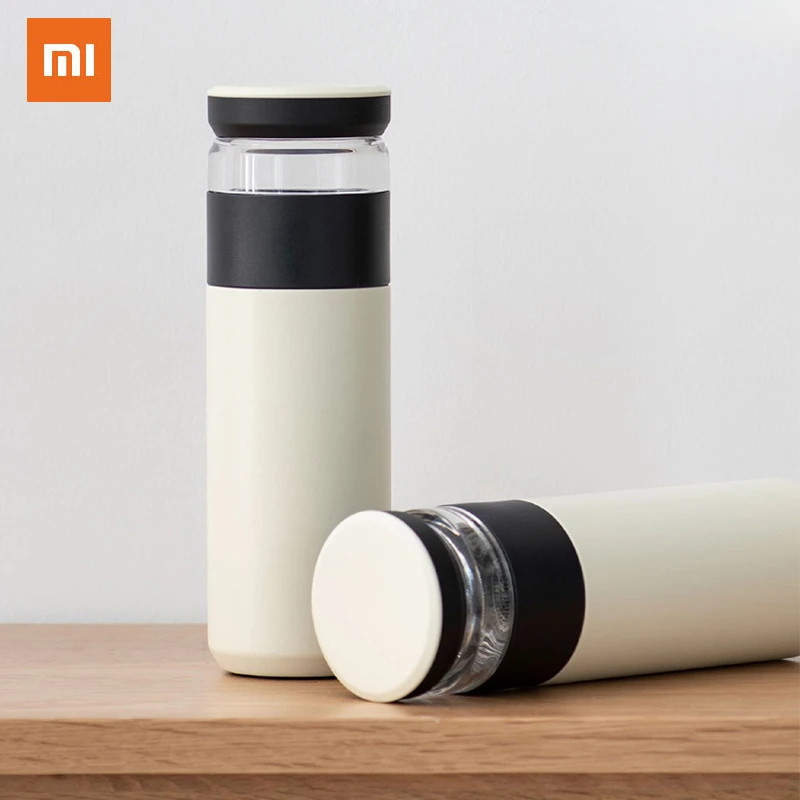 Портативная Вакуумная чашка Xiaomi Fun home изолированная для чая 520mll из нержавеющей