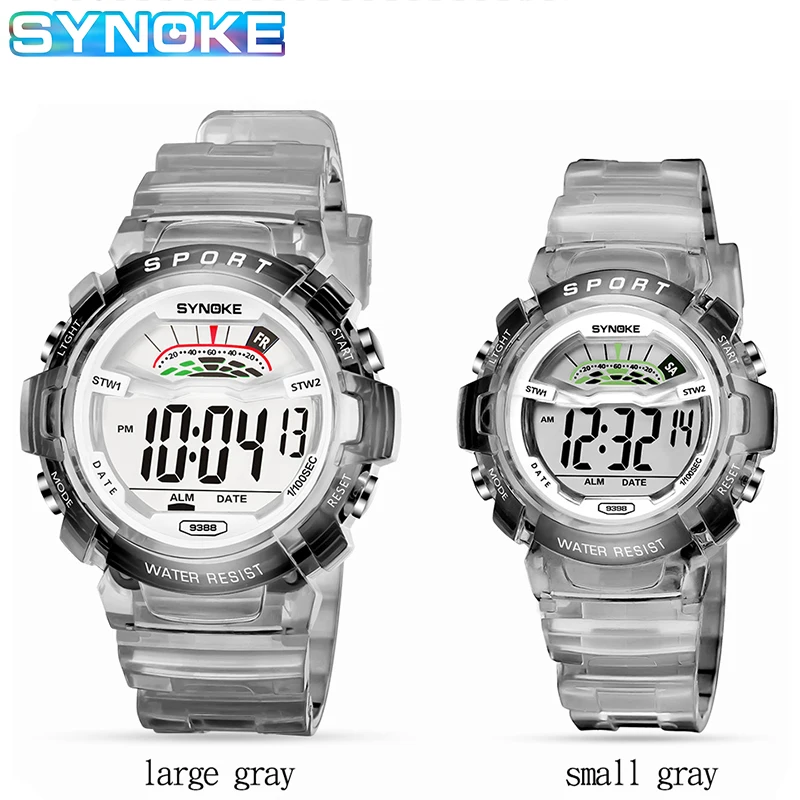 

Children's Watch SYNOKE Waterproof LED Luminous Electronic Digital Watches Girls Alarm Clock Shock Boys Sports Watch Kids gift