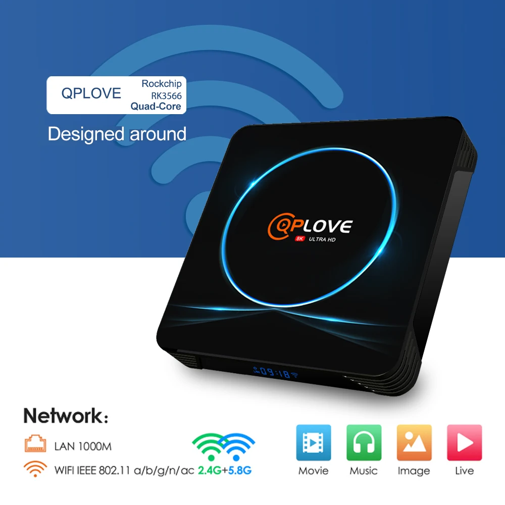 

RK3566 Smart TV Box Android 11.0 H96 MAX 4GB 8GB 32GB 64GB Android 11 8K Media Player Set Top Box 2.4G 5G Wifi Google Play