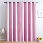 YokiSTG твёрдое полиэстеровое готовые штору плотные шторы в простом стиле для Гостиная в Спальня Cortina оконные шторы