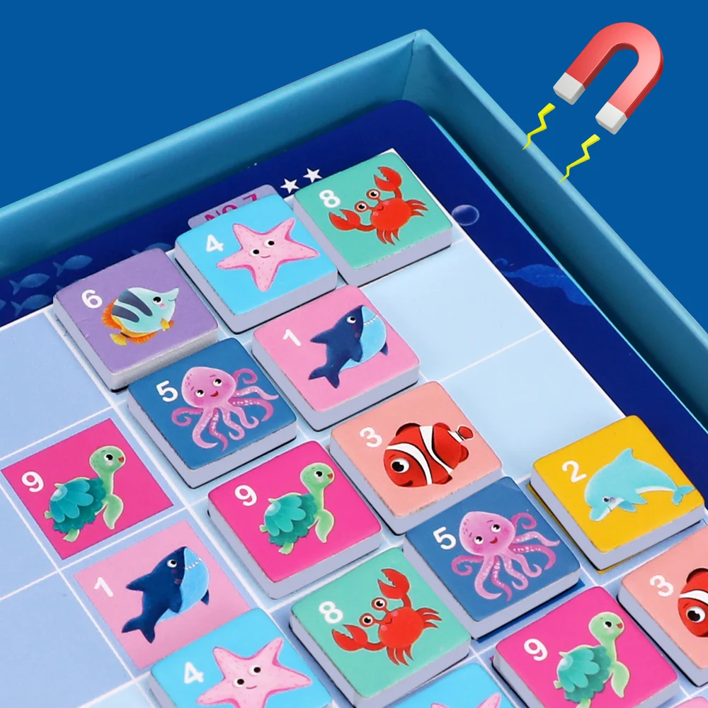 Ocean Paradise Sudoku головоломка развивающая игрушка логическое мышление обучение