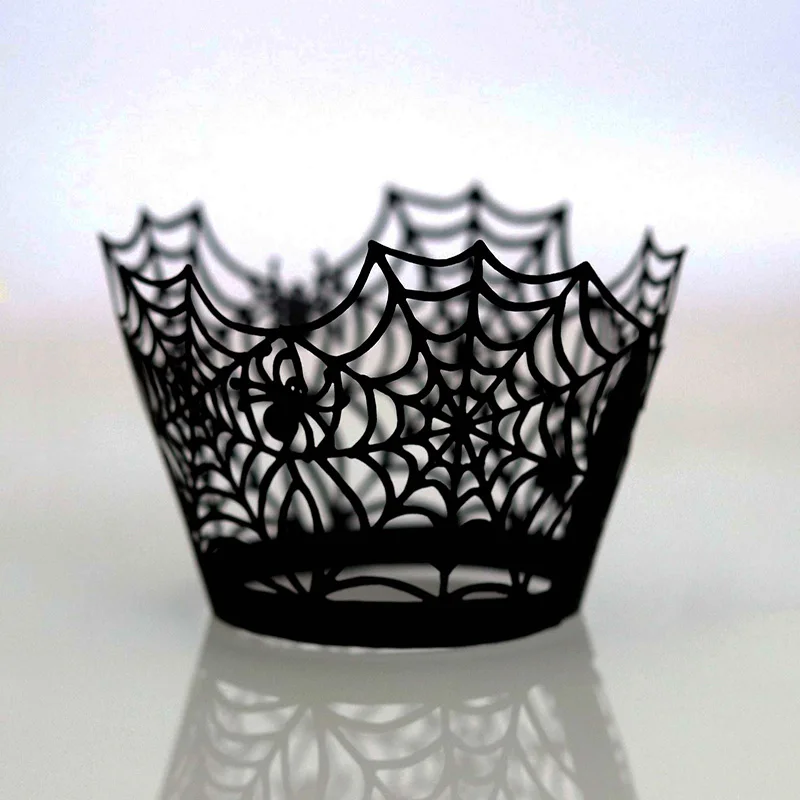 12 шт. обертка для капкейков украшение выпечки кружка бумажная торта Хэллоуин