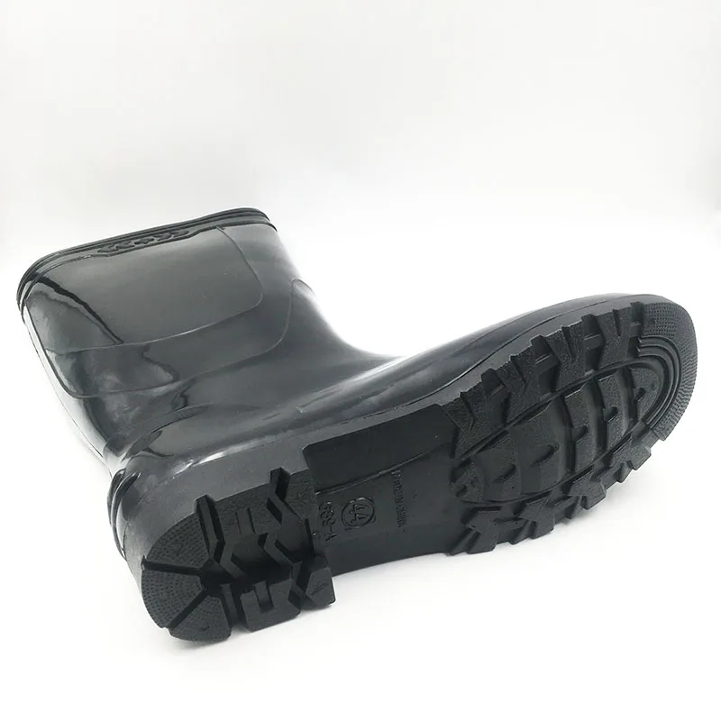 Сапоги Aleafalling мужские резиновые до середины икры водонепроницаемые ПВХ плоская