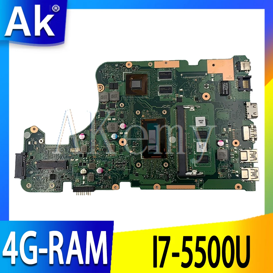 AK X555LD Материнская плата ноутбука для Asus X555LDB X555LA X555LB X555L X555 Тестовая оригинальная