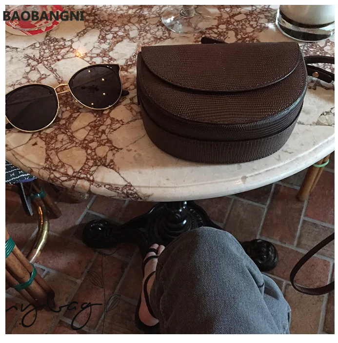 

Fashion women's small handbag pu leather casual shoulder messenger mini bag saddle female handbag