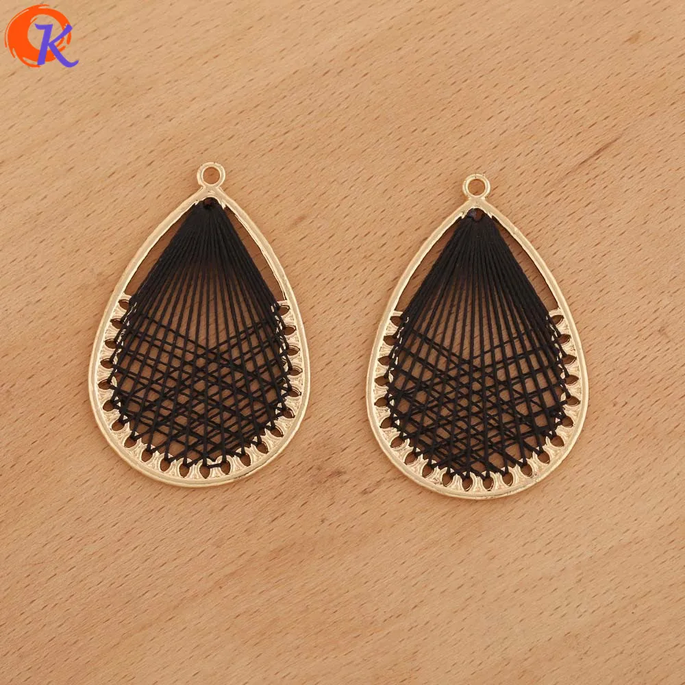 

Cordial Design 40Pcs 31*46MM Jewelry Accessories/Earrings Making/Wire Charms/Flower Shape/DIY Parts/Hand Made/Earring Findings