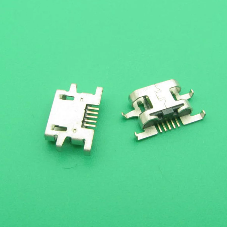 50pcs-500pcs New Micro USB Port connector Socket Charging For Lenovo S2005 Gionee GN108 E6 K-Touch C666T T580 ZTE N909 | Мобильные