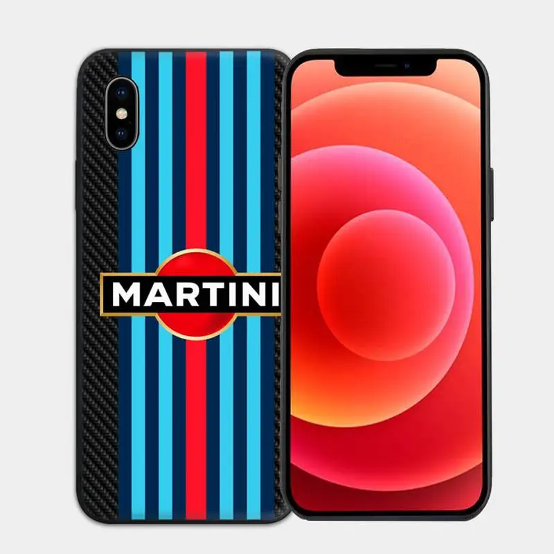 

Martini Racing Phone Case for iphone 6s 7 8 plus xr xs 11 12pro max mini case