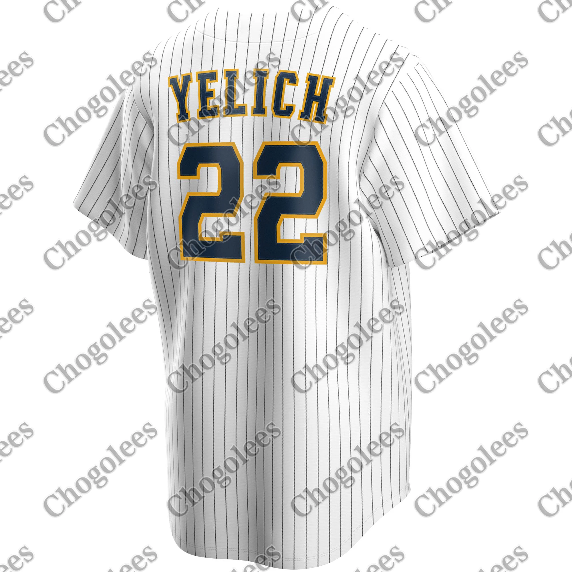 

Baseball Jersey Christian Yelich Milwaukee Alternate 2020 Player JerseyNavy