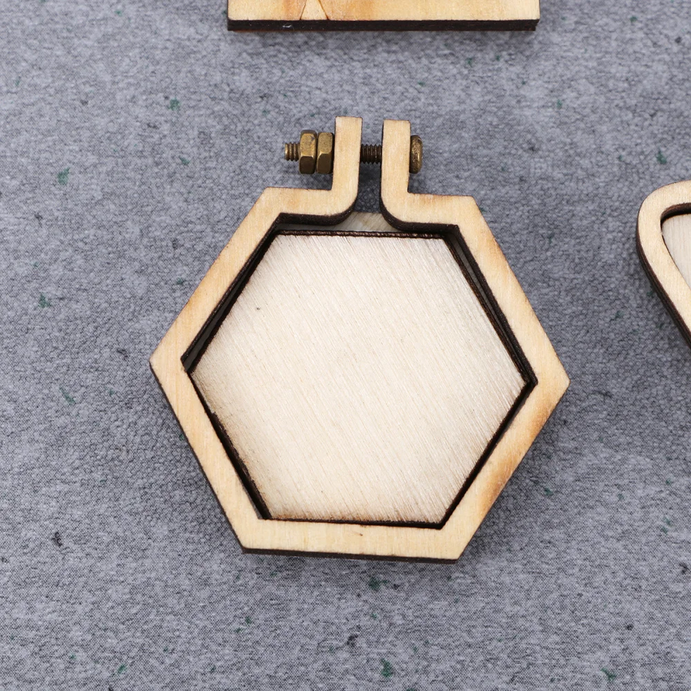 12 шт. Вышивка крестом фиксирующая рамка мини юбка с вышивкой деревянные пяльцы DIY