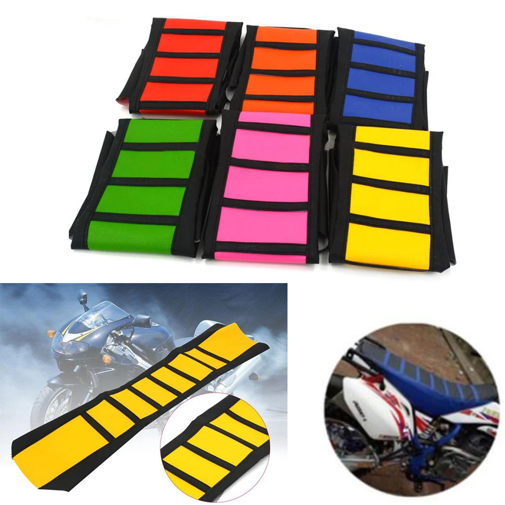 Универсальный захват мягкий мотоциклетный Противоскользящий чехол для сиденья