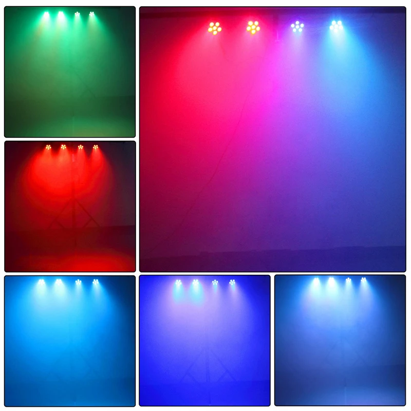 

3 In 1 Mini 18W DJ Laser Disco Ball Stage Light 6 Led RGB Effect Portable Stage Par Light Auto Sound Activation Disco Lamp