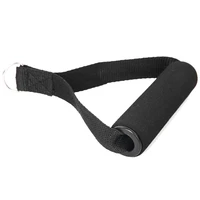 1pc strength training body building fitness accessories elastic band handle strength training pesas gimnasio