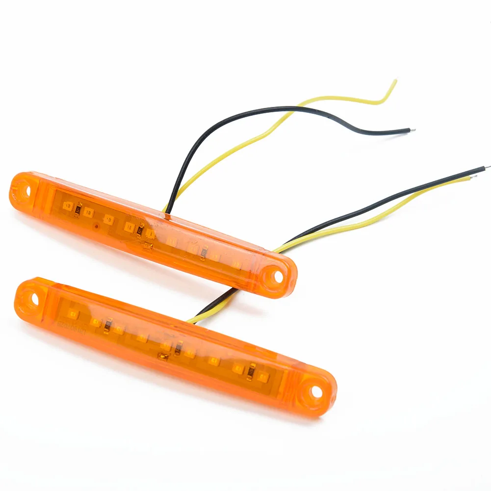 

DC 24V Car marker light 20pcs 24V 9LED ABS plastic Accessory Replacement