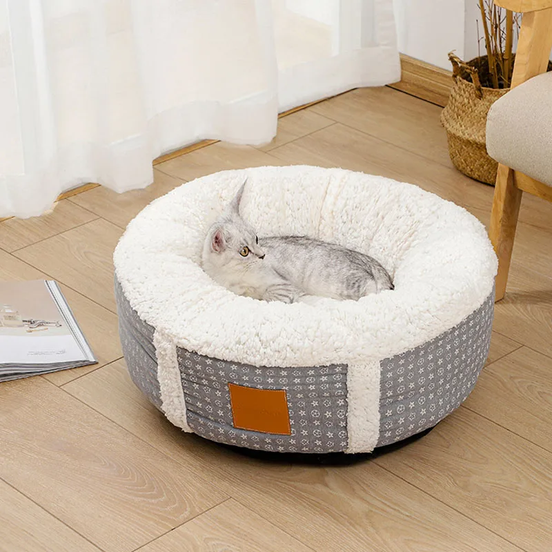 

Winter Warm Pet Bed Lamb Velvet Cat Litter Dog Mat Large Medium And Small Animal Supplies Sleeping House Breathable Chihuahua