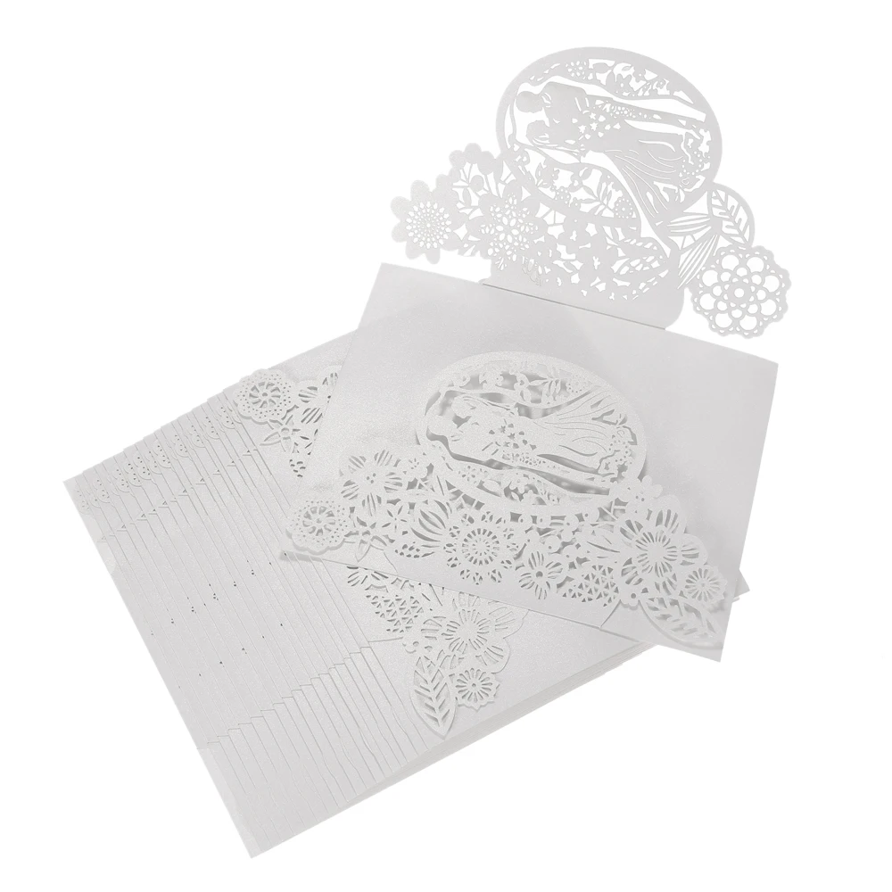 20 шт. свадебные пригласительные открытки| |