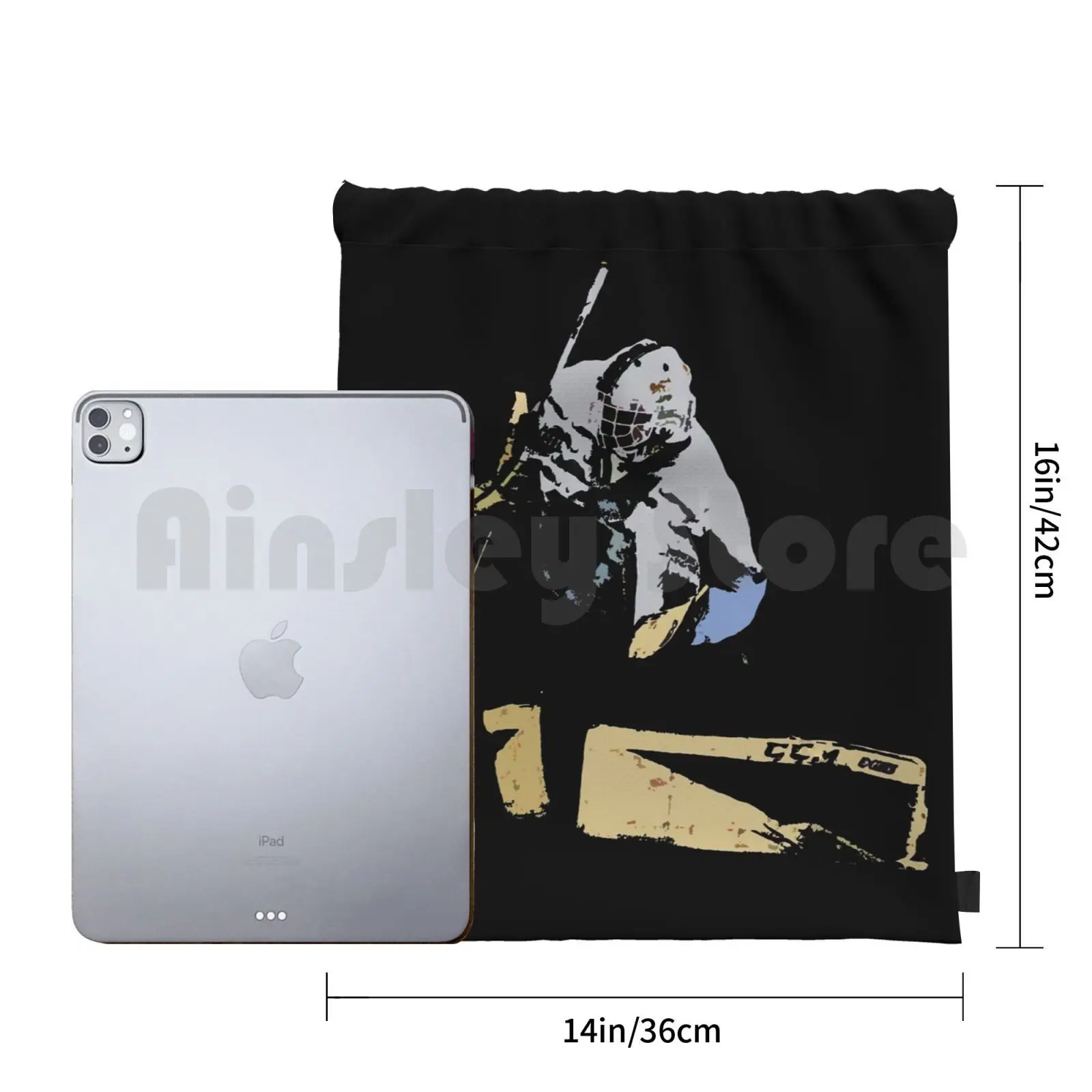 Рюкзак Goaltender для хоккея с шайбой сумка на шнурке верховой езды альпинизма