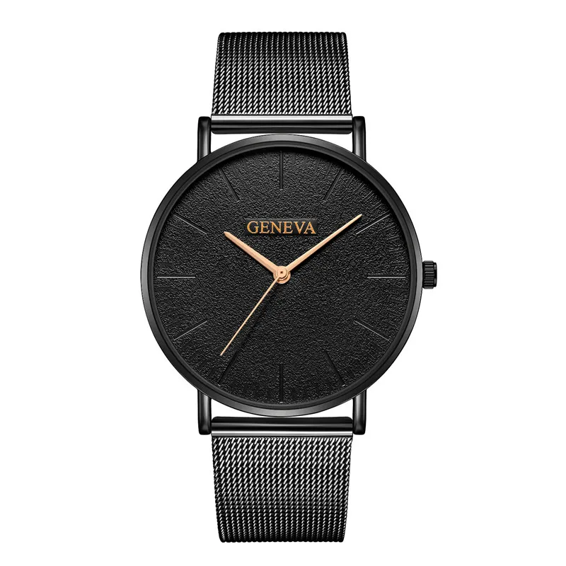 

Fashion Women Watches Ultra Thin Stainless Steel Mesh Belt Quartz Wrist Watch Ladies Dress Watch Classic Rose Gold Clock Casual