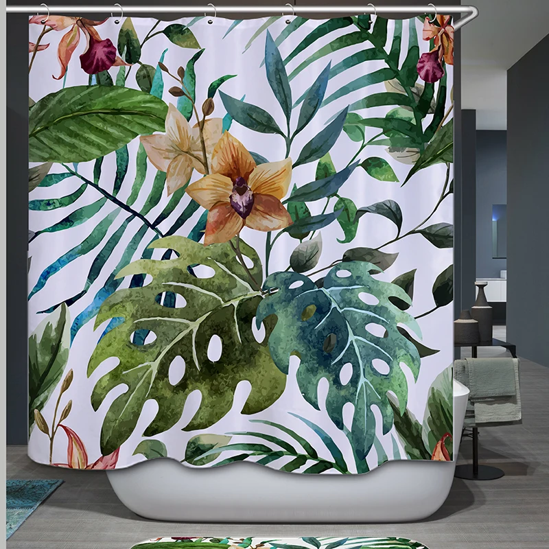 

bathroom curtain shower fleur de douche new arrival waterproof shower curtain douche gordijn