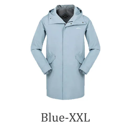 Blue XXL Xiaomi ZENPH, ветрозащитная водоотталкивающая мягкая теплая куртка, 3D стерео, не скатывается, средняя и длинная секция пальто для мужчин и женщин - Цвет: Blue XXL
