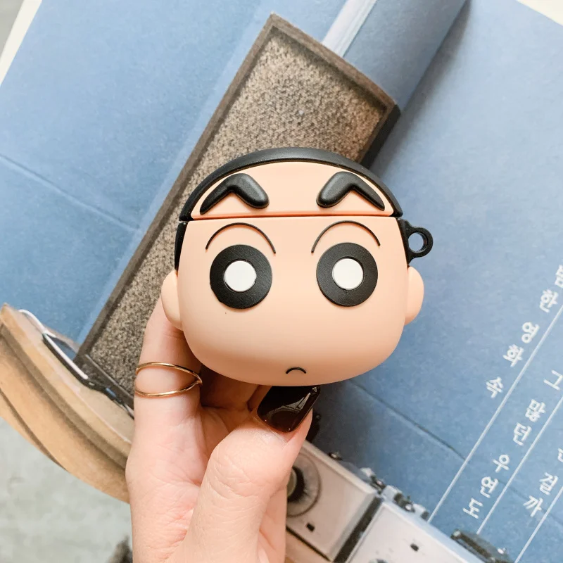 Чехол для AirPods с милым 3D рисунком авокадо, чехол для наушников Apple Airpods 2, силиконовый чехол для наушников Air pods, ремешок для наушников
