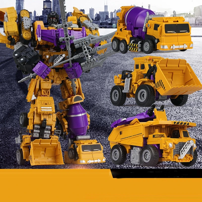 Робот деформация автомобиль детские игрушки для малышей инженерный грузовик