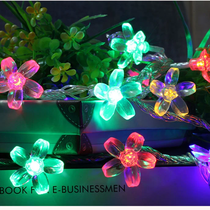 

LED lamp string battery style party festival decoration light interior decoration small colored lights flash light